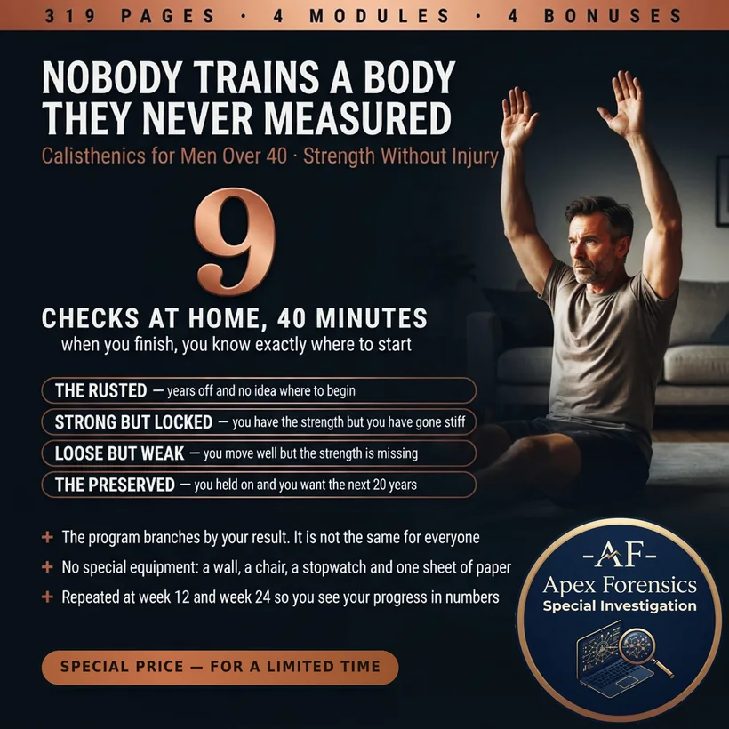 The Apex Test: nine checks at home in forty minutes and four starting profiles