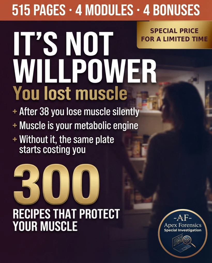 It's not willpower: you lost muscle