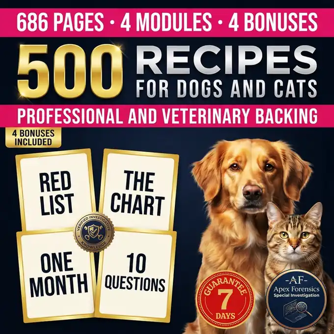 500 Recipes for Dogs and Cats