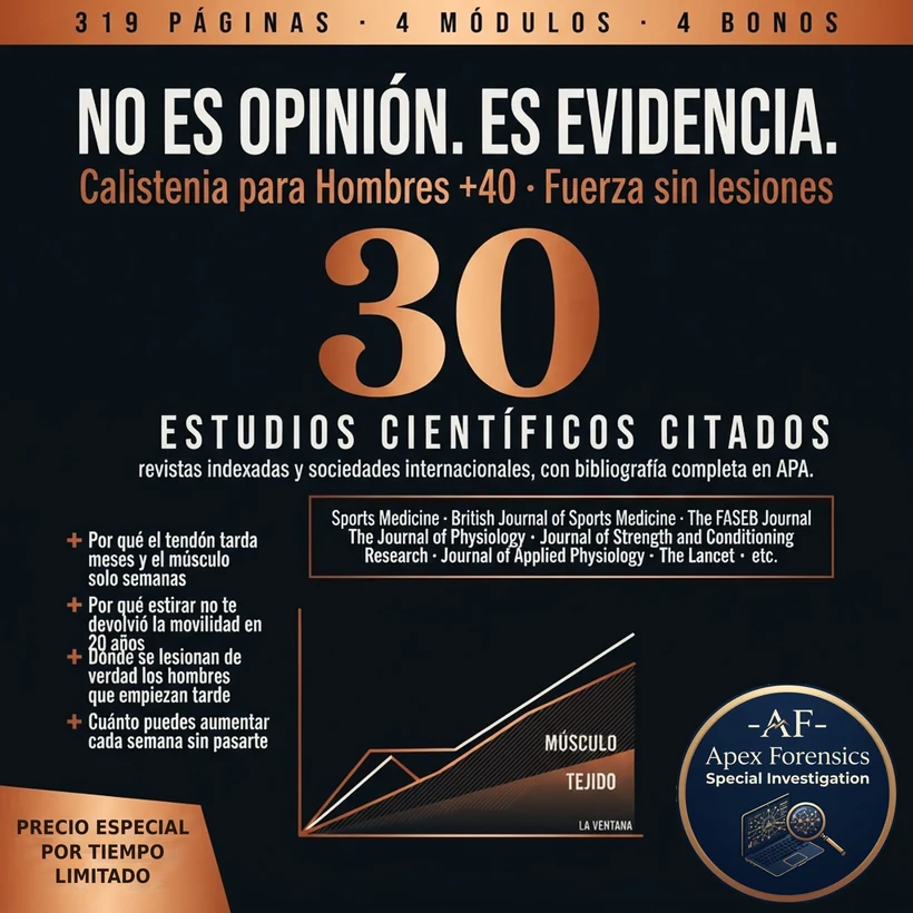 Treinta estudios científicos citados de revistas indexadas, con bibliografía completa en APA