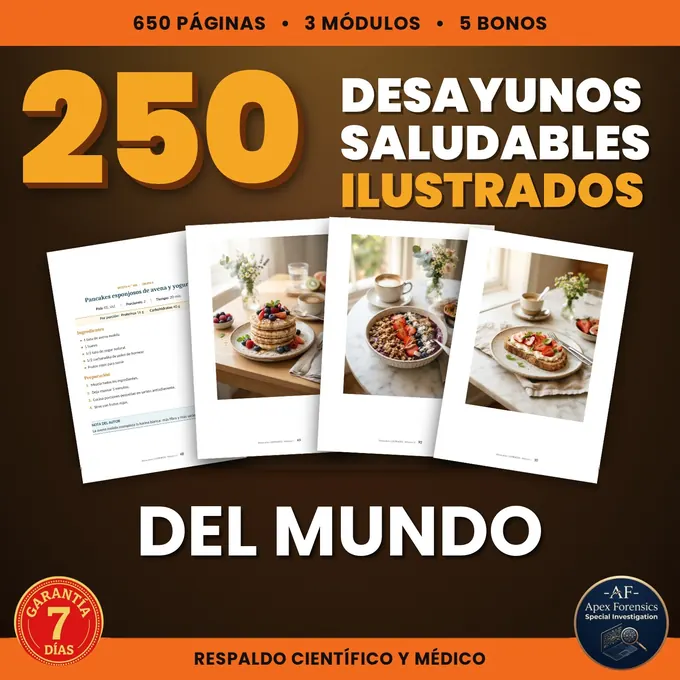 250 Desayunos del Mundo Ilustrados