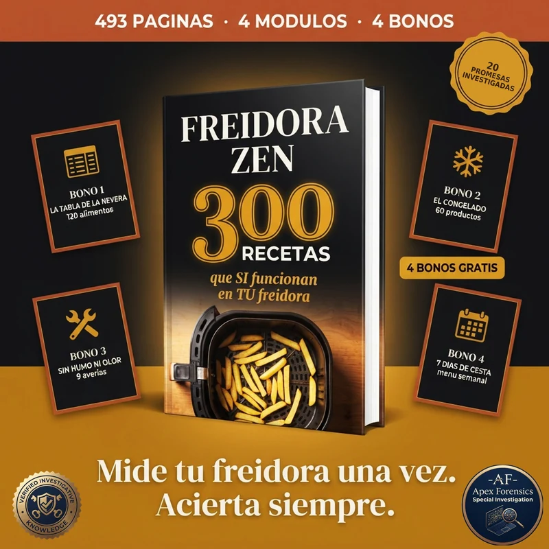 Freidora Zen, 300 recetas