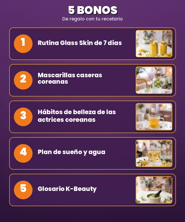 Los 5 bonos de regalo que vienen incluidos