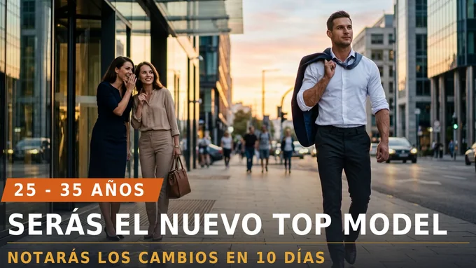 De 25 a 35 años: serás el nuevo top model, notarás los cambios en 10 días