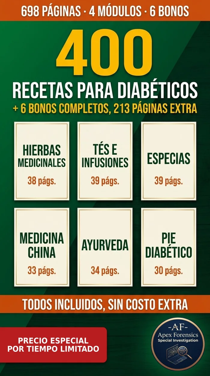 Los seis bonos con su número de páginas