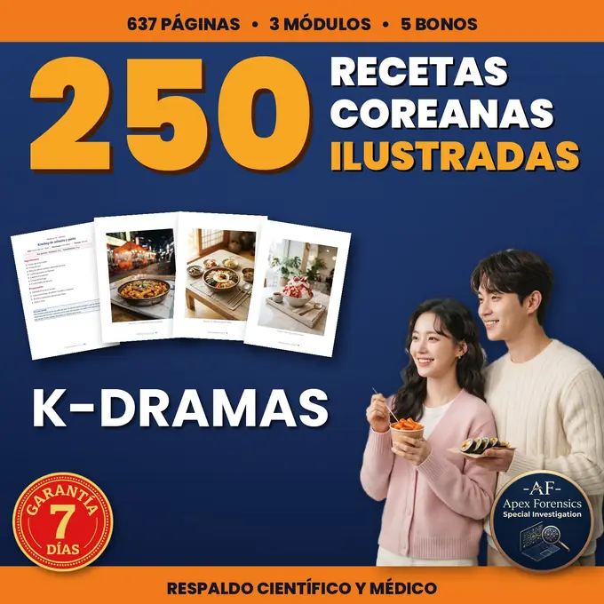 250 Recetas de K-Dramas Ilustradas