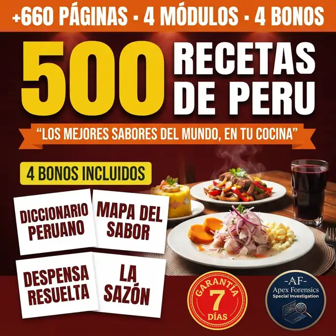 500 Recetas de Perú