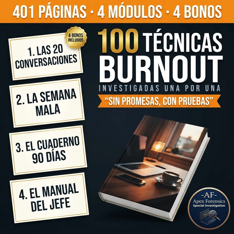 100 Técnicas contra el Burnout, investigadas una por una