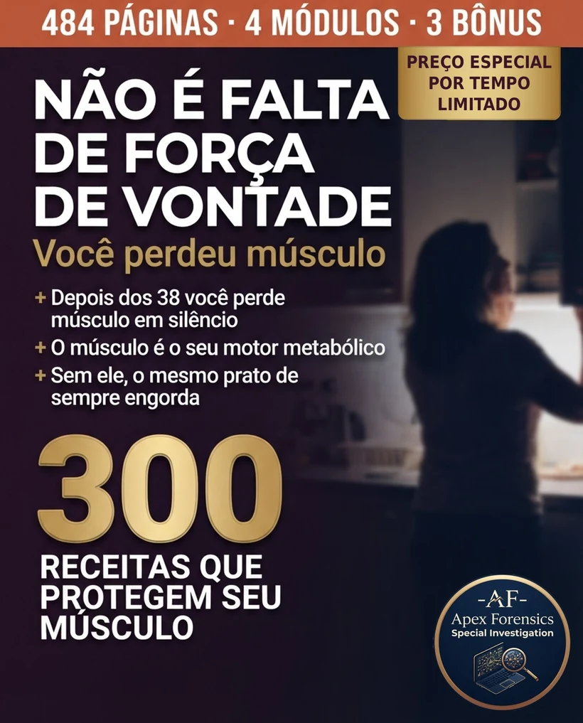 Não é falta de força de vontade: você perdeu músculo